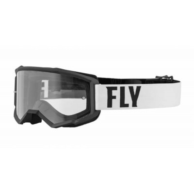 Brýle FOCUS, FLY RACING dětské (černá/bílá)