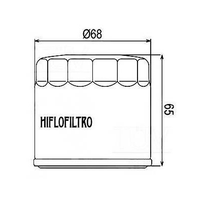 Olejový filtr HF191, HIFLOFILTRO