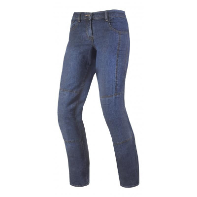 Dámské džínové moto kalhoty SPARK DESERT ROSE, modré