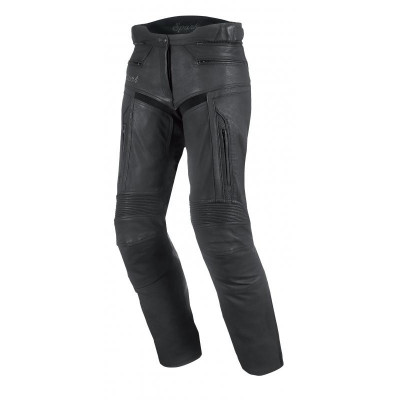 Dámské kožené moto kalhoty SPARK VIRGINIA, černé