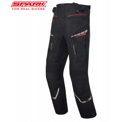 Pánské textilní moto kalhoty SPARK AVENGER EVO , Black