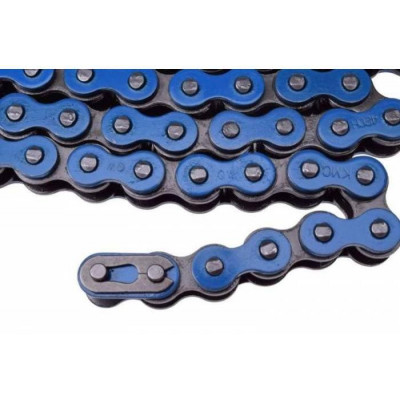 Řetěz 49/110cc (420) - modrý