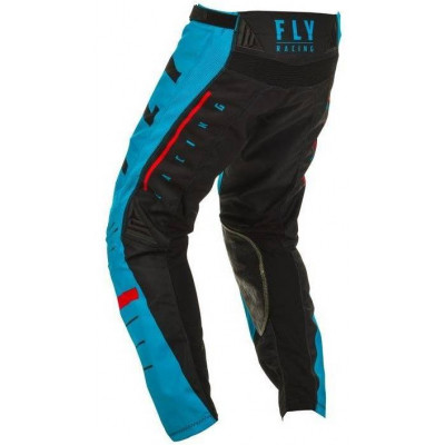 Kalhoty KINETIC K120, FLY RACING (modrá/černá/červená)