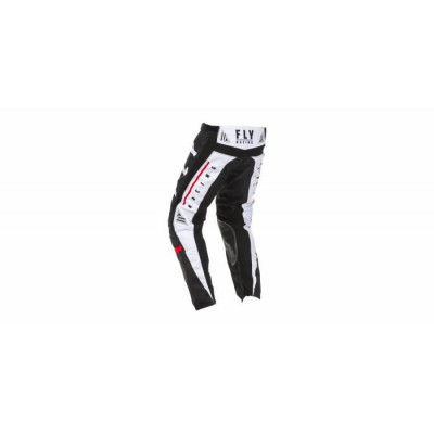 Kalhoty KINETIC K120, FLY RACING (černá/bílá/červená)