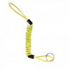 Připomínač kotoučového zámku MINDER CABLE, OXFORD (reflexní žlutý, průměr lanka 4 mm, 1 ks, balený sáčku se zdrhovadlem)